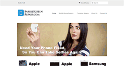 Desktop Screenshot of barriescreenrepair.com