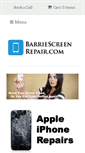 Mobile Screenshot of barriescreenrepair.com